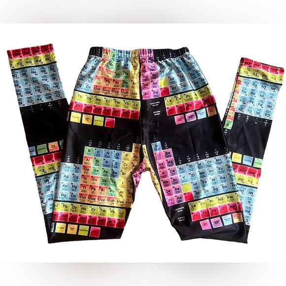 Lotus Leggings Periodic Table of the Elements Chemistry  OG - Picture 8 of 8